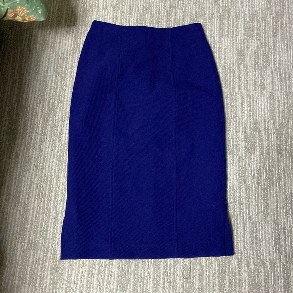 Royal Blue Skirt
